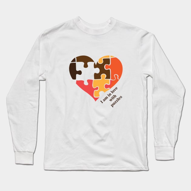 Puzzles Long Sleeve T-Shirt by dddesign